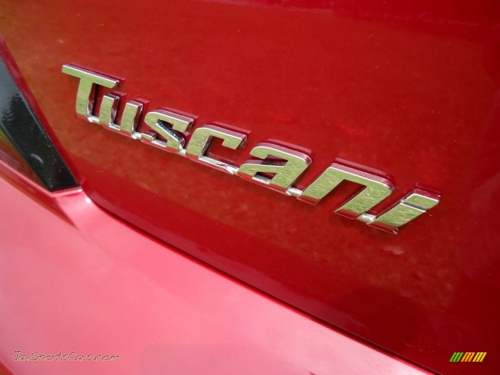 2006 Tiburon Tuscani - Electric Red / Black photo #4