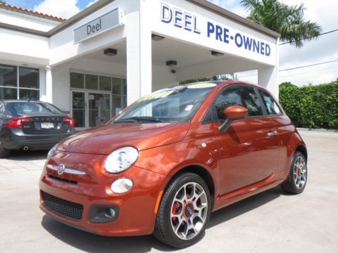 Rame (Copper Orange) 2012 Fiat 500 Sport Rame (Copper Orange) 2012 Fiat 500 Sport