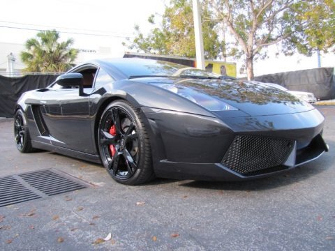 Nero Noctis (Black) 2005 Lamborghini Gallardo Coupe E-Gear Nero Noctis (Black) 2005 Lamborghini Gallardo Coupe E-Gear