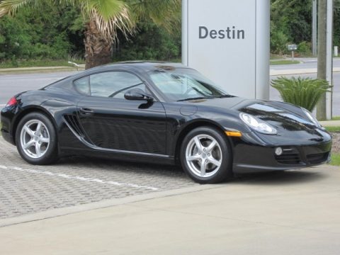 Black 2010 Porsche Cayman 