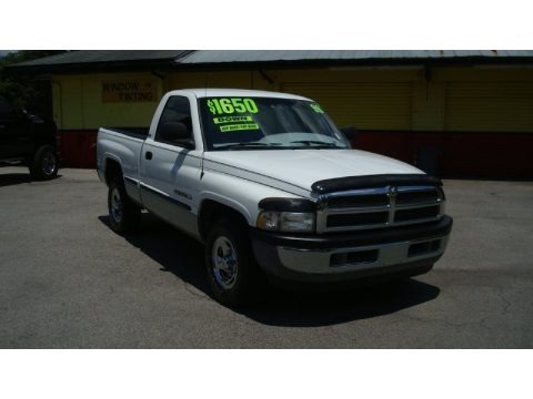 Bright White 1999 Dodge Ram 1500 SLT Regular Cab