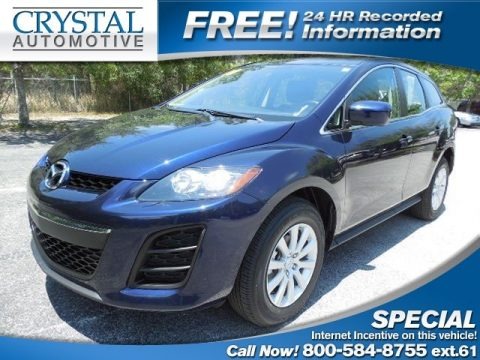 Stormy Blue Mica 2010 Mazda CX-7 i Sport Stormy Blue Mica 2010 Mazda CX-7 i Sport