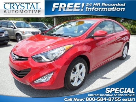 Volcanic Red 2013 Hyundai Elantra Coupe GS Volcanic Red 2013 Hyundai Elantra Coupe GS
