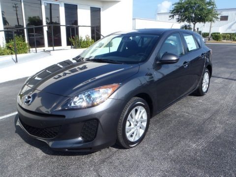 Graphite Mica 2013 Mazda MAZDA3 i Touring 5 Door Graphite Mica 2013 Mazda MAZDA3 i Touring 5 Door