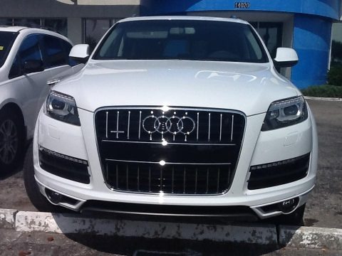 Glacier White Metallic 2013 Audi Q7 3.0 TFSI quattro Glacier White Metallic 2013 Audi Q7 3.0 TFSI quattro