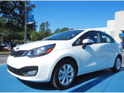 Clear White 2012 Kia Rio EX Clear White 2012 Kia Rio EX