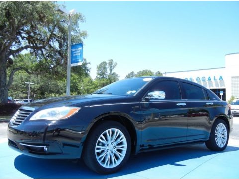Black 2012 Chrysler 200 Limited Sedan Black 2012 Chrysler 200 Limited Sedan