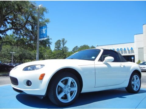 Marble White 2006 Mazda MX-5 Miata Touring Roadster Marble White 2006 Mazda MX-5 Miata Touring Roadster
