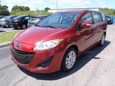 Zeal Red Mica 2013 Mazda MAZDA5 Sport Zeal Red Mica 2013 Mazda MAZDA5 Sport