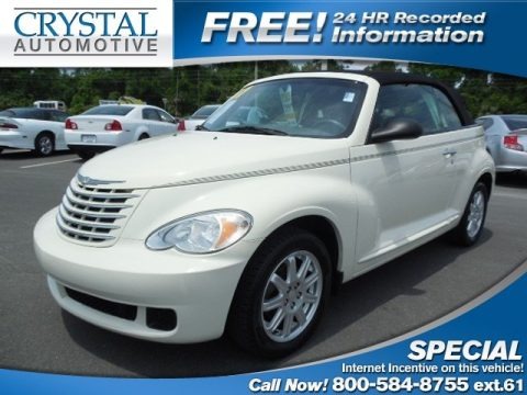 Cool Vanilla White 2007 Chrysler PT Cruiser Convertible Cool Vanilla White 2007 Chrysler PT Cruiser Convertible