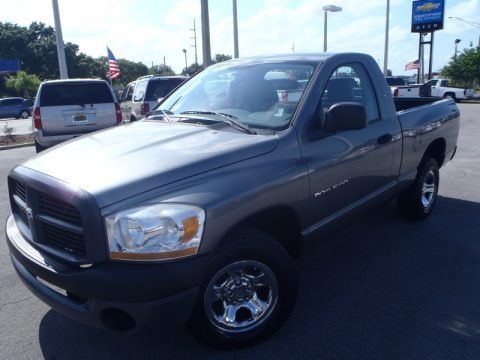 Mineral Gray Metallic 2006 Dodge Ram 1500 ST Regular Cab