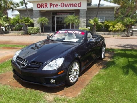 Capri Blue Metallic 2009 Mercedes-Benz SLK 300 Roadster Capri Blue Metallic 2009 Mercedes-Benz SLK 300 Roadster