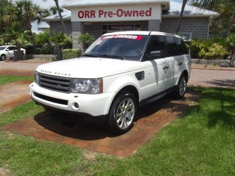 Alaska White 2009 Land Rover Range Rover Sport HSE