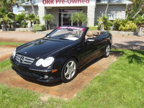 Black 2009 Mercedes-Benz CLK 350 Cabriolet Black 2009 Mercedes-Benz CLK 350 Cabriolet