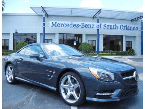 Steel Grey Metallic 2013 Mercedes-Benz SL 550 Roadster Steel Grey Metallic 2013 Mercedes-Benz SL 550 Roadster