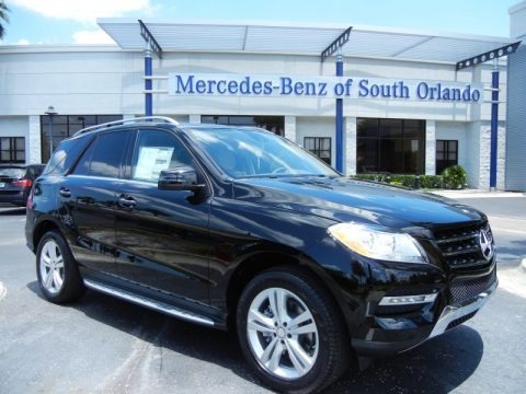 Black 2013 Mercedes-Benz ML 350 4Matic Black 2013 Mercedes-Benz ML 350 4Matic