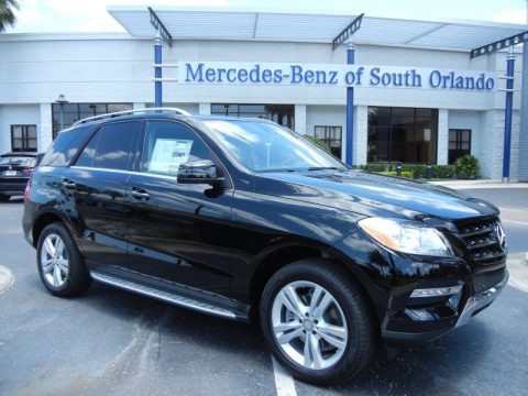 Black 2013 Mercedes-Benz ML 350 4Matic Black 2013 Mercedes-Benz ML 350 4Matic