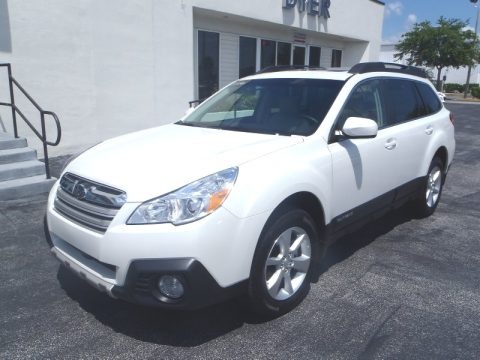 Satin White Pearl 2013 Subaru Outback 2.5i Limited Satin White Pearl 2013 Subaru Outback 2.5i Limited