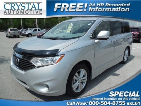 Brilliant Silver 2013 Nissan Quest 3.5 LE Brilliant Silver 2013 Nissan Quest 3.5 LE