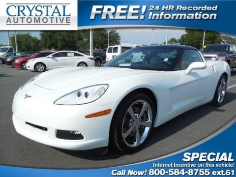 Arctic White 2010 Chevrolet Corvette Coupe Arctic White 2010 Chevrolet Corvette Coupe