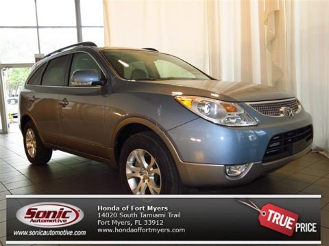 Blue Titanium Mist 2011 Hyundai Veracruz GLS Blue Titanium Mist 2011 Hyundai Veracruz GLS