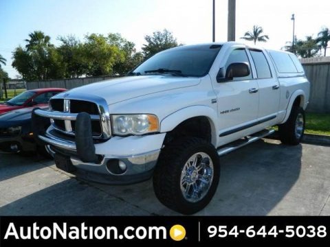 Bright White 2004 Dodge Ram 2500 SLT Quad Cab 4x4 Bright White 2004 Dodge Ram 2500 SLT Quad Cab 4x4