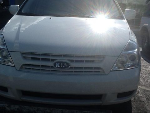 Clear White 2010 Kia Sedona LX Clear White 2010 Kia Sedona LX