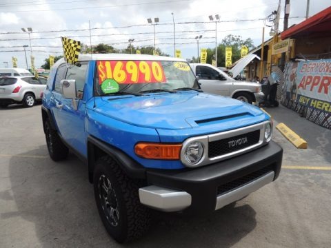 Voodoo Blue 2007 Toyota FJ Cruiser 4WD