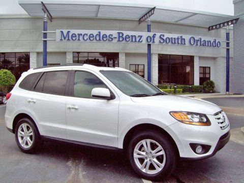 Frost White Pearl 2011 Hyundai Santa Fe Limited Frost White Pearl 2011 Hyundai Santa Fe Limited