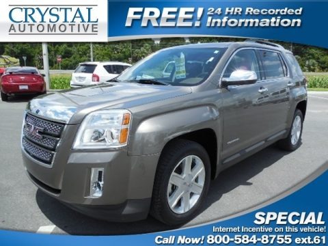 Cyber Gray Metallic 2010 GMC Terrain SLT