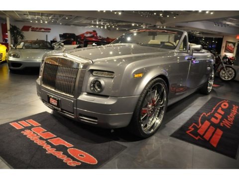 Jubilee Silver 2009 Rolls-Royce Phantom Drophead Coupe