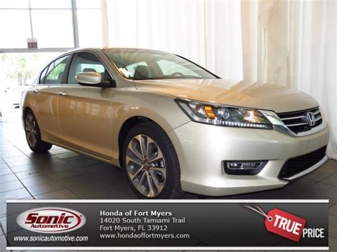 Champagne Frost Pearl 2013 Honda Accord Sport Sedan
