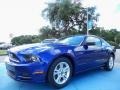 Ford Mustang V6 Premium Coupe Deep Impact Blue photo #1