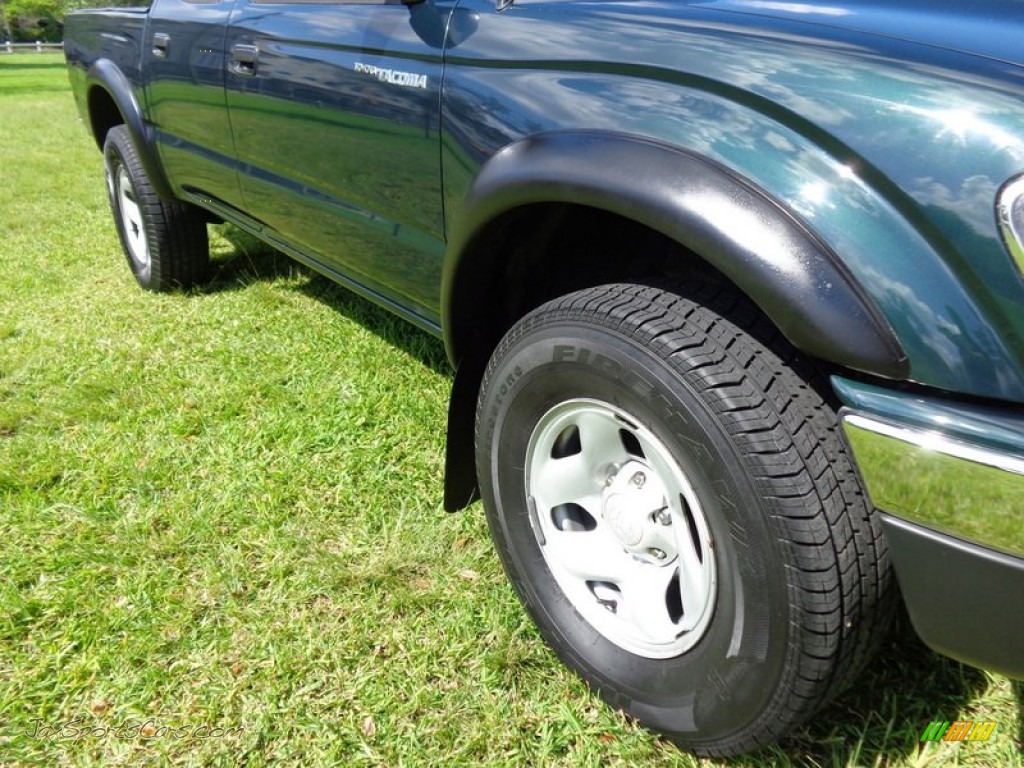 2002 Toyota Tacoma V6 PreRunner Double Cab in Imperial Jade Green Mica