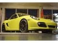 Porsche Cayman R Peridot Metallic photo #9