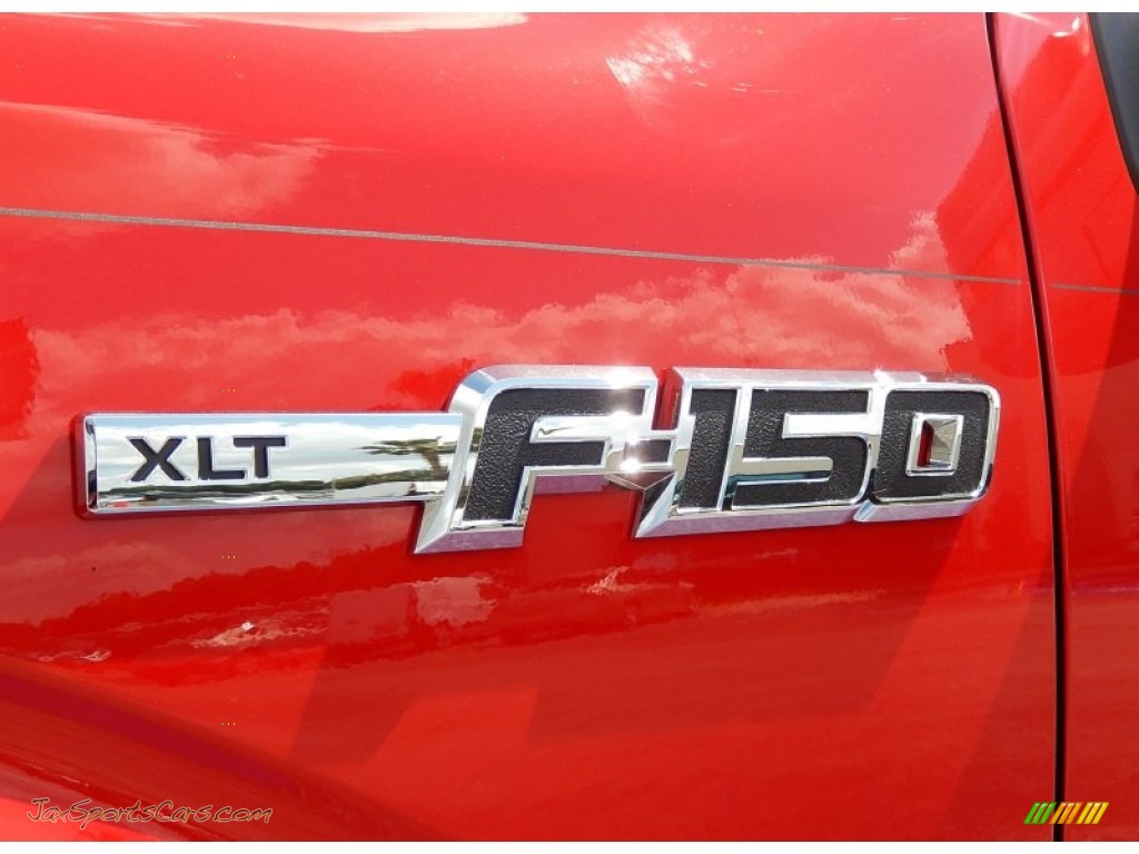 2014 F150 XLT SuperCab - Race Red / Pale Adobe photo #5