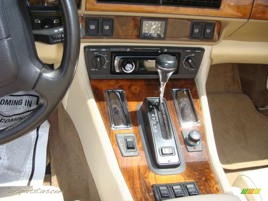 1995 XJ XJS Convertible - Morocco Red Pearl / Ivory photo #13