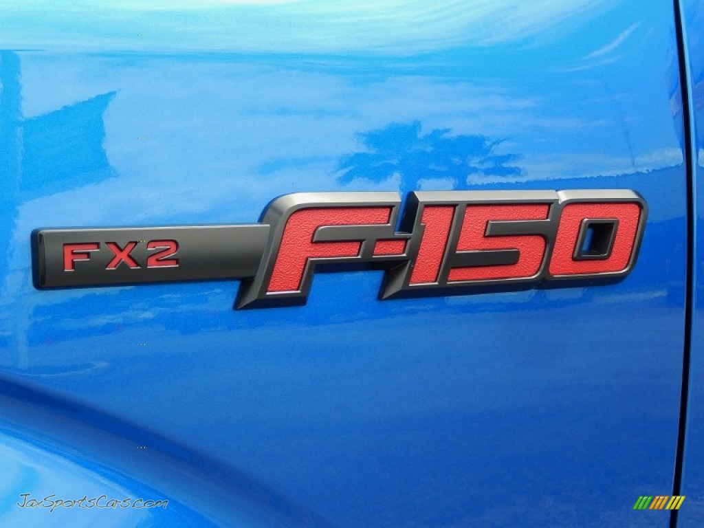 2014 F150 FX2 Tremor Regular Cab - Blue Flame / Black photo #5
