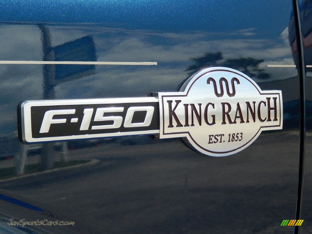 2014 F150 King Ranch SuperCrew - Blue Jeans / King Ranch Chaparral/Pale Adobe photo #5