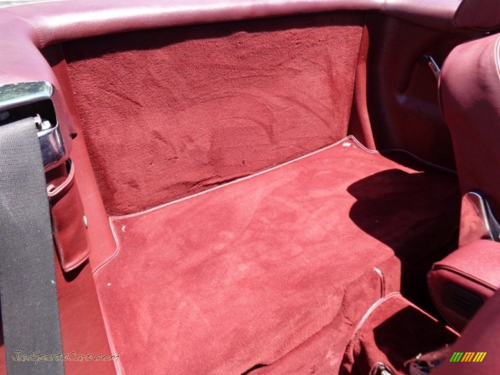 1988 SL Class 560 SL Roadster - Champagne Metallic / Red photo #13