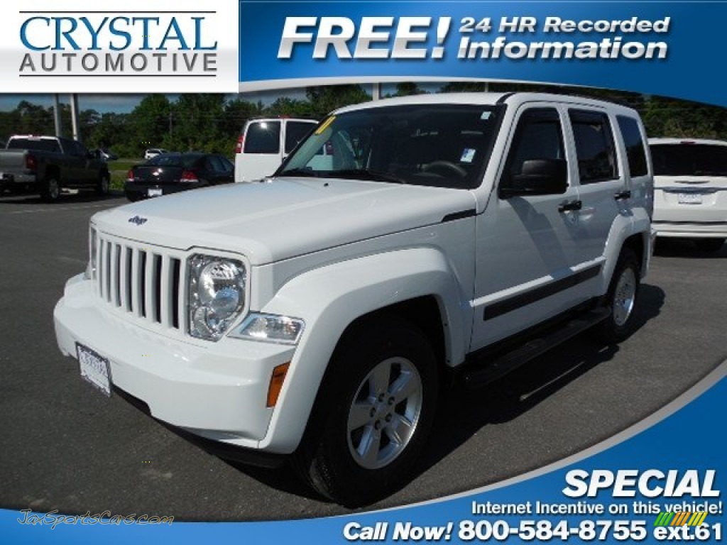 White jeep liberty sport for sale #2