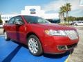 Lincoln MKZ Hybrid Red Candy Metallic photo #7