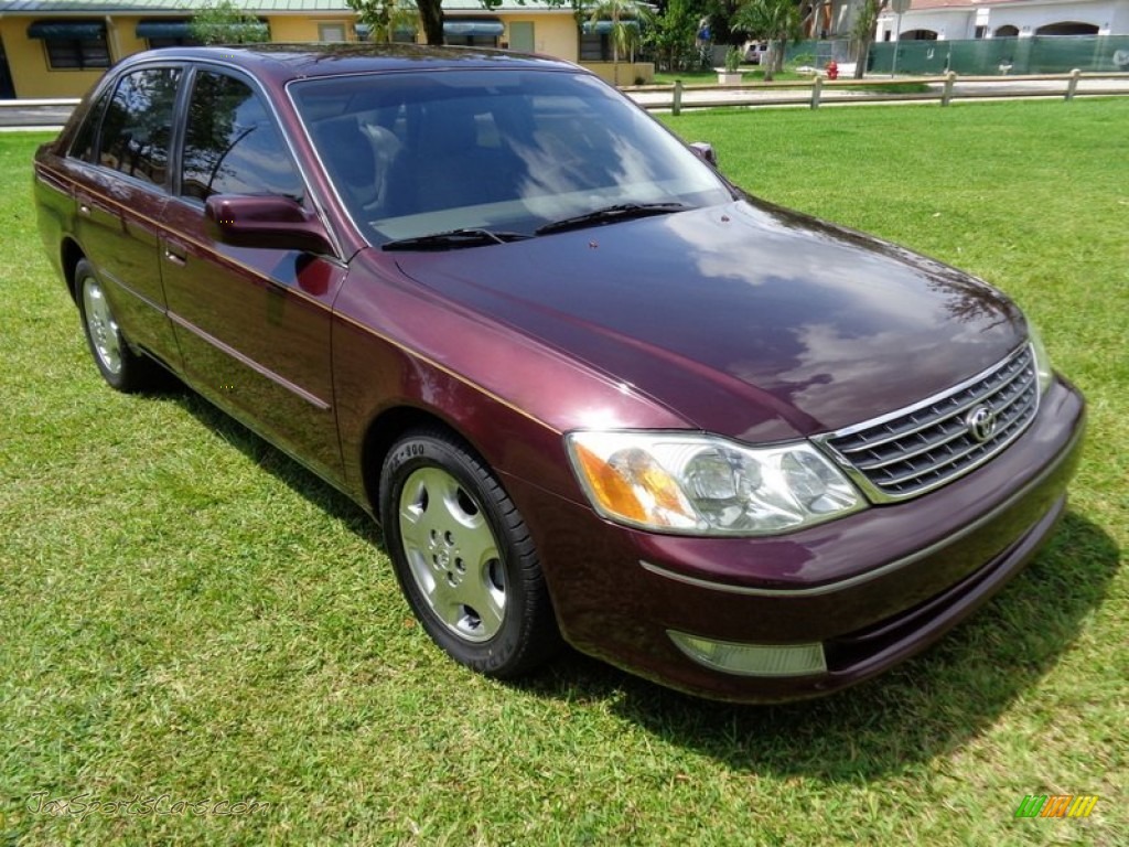 2004 Toyota Avalon XLS in Cassis Red Pearl photo 14 383369 Jax