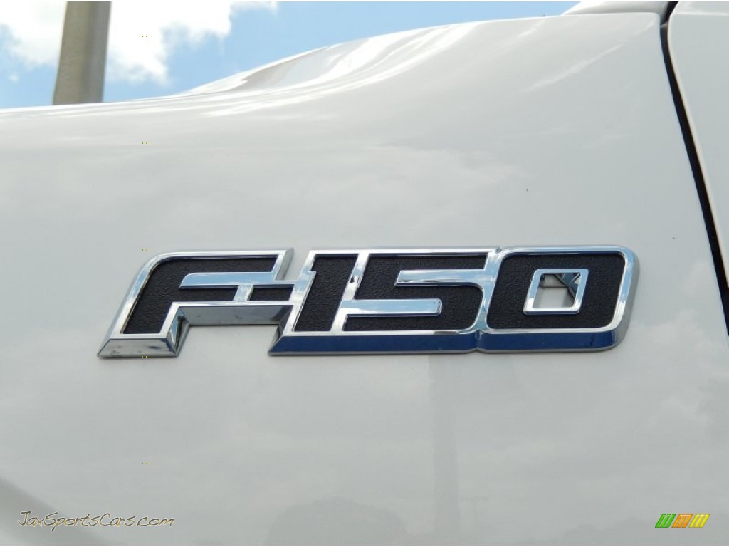 2014 F150 Limited SuperCrew 4x4 - White Platinum / Limited Marina Blue Leather photo #5
