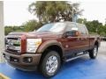 Ford F350 Super Duty King Ranch Crew Cab 4x4 Bronze Fire photo #1