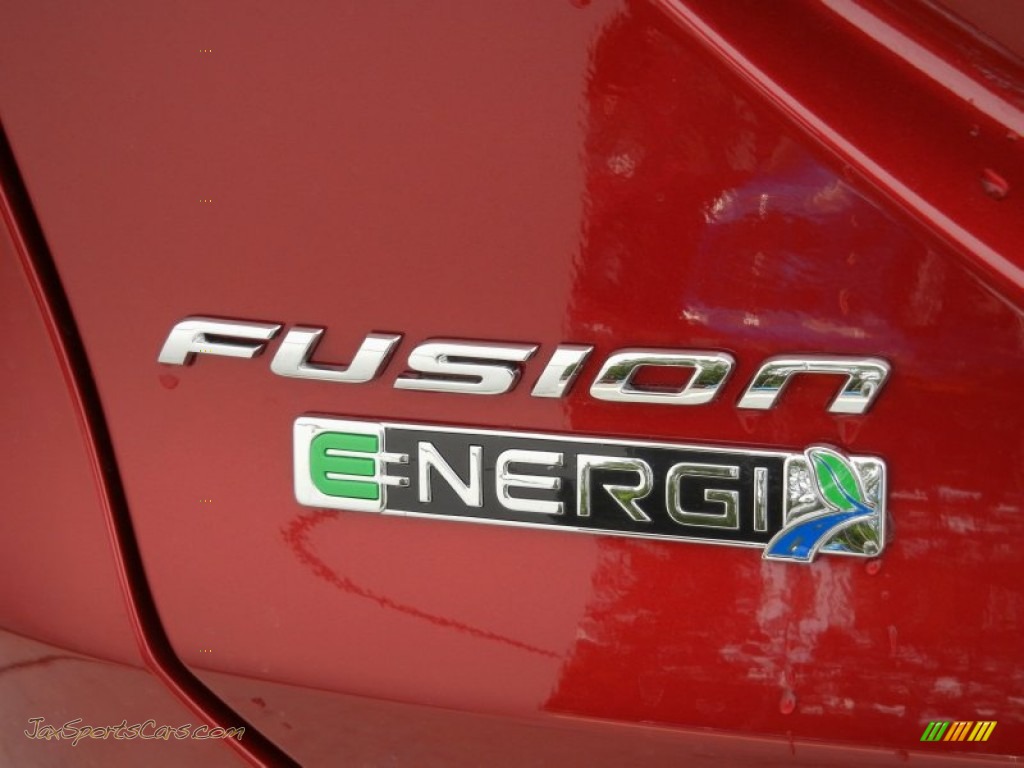 2014 Fusion Energi SE - Ruby Red / Charcoal Black photo #4