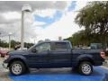 Ford F150 Lariat SuperCrew Blue Jeans photo #2