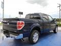 Ford F150 Lariat SuperCrew Blue Jeans photo #3