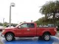 Ford F150 XLT SuperCab Red Candy Metallic photo #2