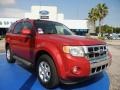 Ford Escape Limited V6 Sangria Red Metallic photo #7